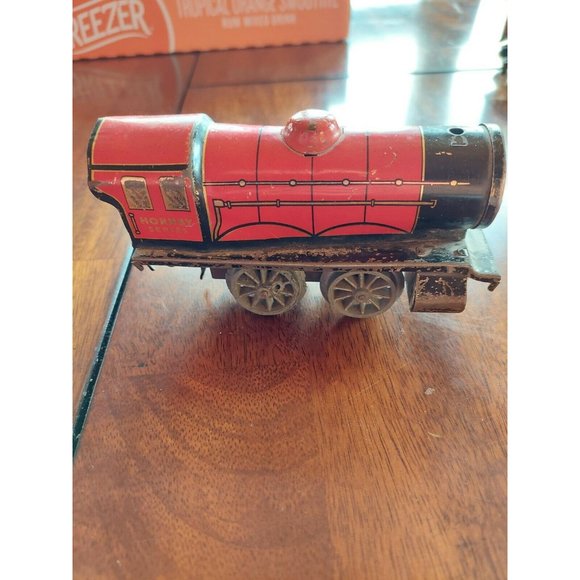 Meccano Hornby Series Red Locomotive Missing Parts Tin Plate VTG Train O Scale - Picture 1 of 10